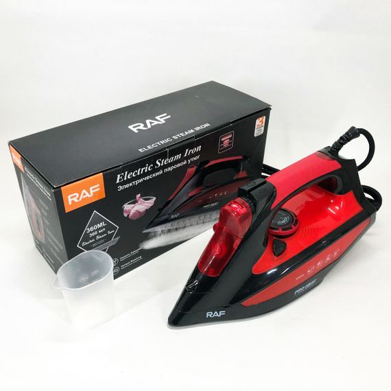 Эффективный утюг для одежды RAF, Утюг паровой для деликатной глажки Керамический глажки YD-18 | Зображення 1