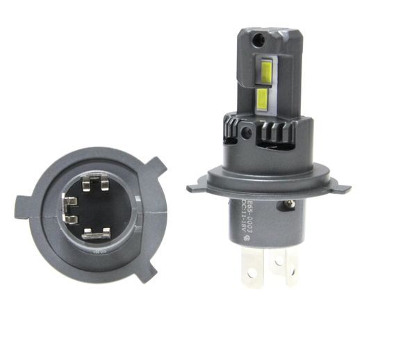 Комплект світлодіодних ламп Qline SA H4 H/L 52W 6000K Qline (Small Active) 12V | Зображення 2