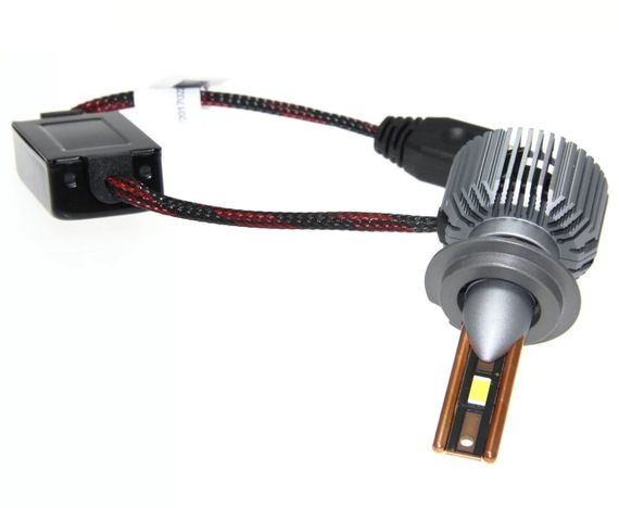 Комплект світлодіодних ламп QLine Ultra +200% 55W H7 6000K (2шт) 24V | Зображення 4