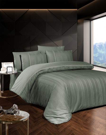 Постельное белье First Choice Ranforce Deluxe DARK 200 х 220 см Fredan Moonmist