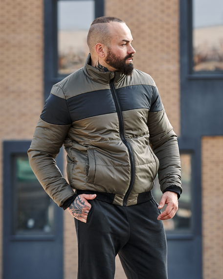 Куртка Ліон хакі чорний S XL | Зображення 1