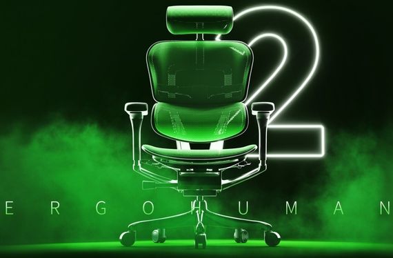 Кресло компьютерное ERGOHUMAN LUXURY 2 (EHL2-AB-HAM-5D-E-L) сетка Т-168-B3 SCARLET | Зображення 1