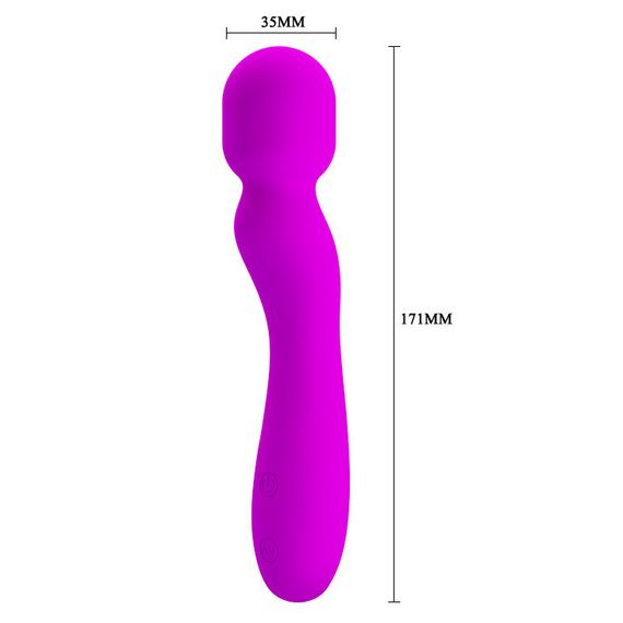 Вібромасажер - Pretty Love Paul Massager Purple Sex Aura | Зображення 5
