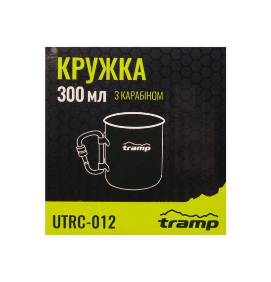Кружка Tramp похідна 300мл з карабіном, Туристична кружка трамп сталь, Складана кружка для кемпінгу риболовлі | Зображення 3