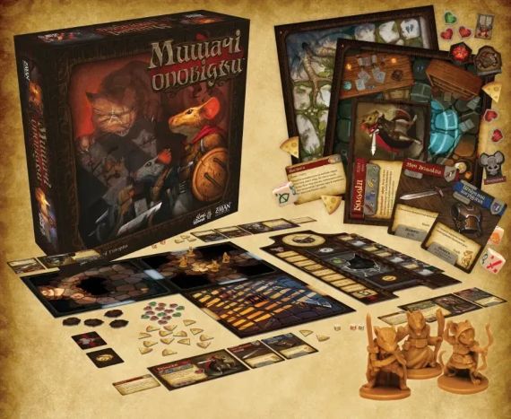 Настільна гра Мишачі оповідки (Mice and Mystics) | Зображення 1
