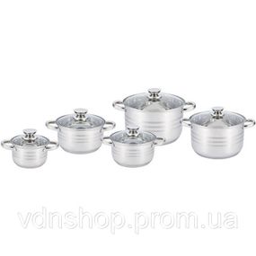 Набір каструль-сотейників, Набір каструль для електроплити каструль хорошої якості NB-29