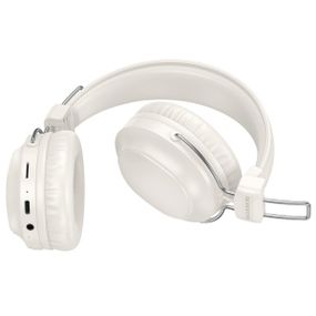 Беспроводные наушники BOROFONE BO33 Melody BT headphones Milky White