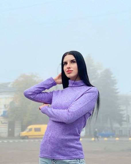 Водолазка жіноча Носи своє 44 Фіолетовий (p-12436-138748) | Зображення 5