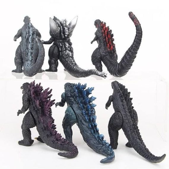 Набір фігурок Годзилла, 6в1, 9 см - Godzilla, 6in1 322655 | Зображення 3
