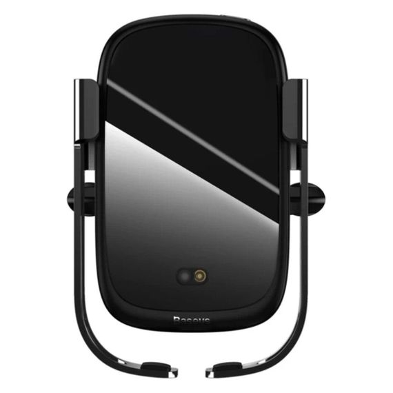 Тримач для мобiльного з БЗП Baseus Rock-solid Electric Holder Wireless Black | Зображення 2