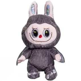 Мягкая игрушка-плед, подушка 3 в 1 Labubu Brown Dragon плед в игрушке детский плед игрушка Лабубу Серый 520-29G