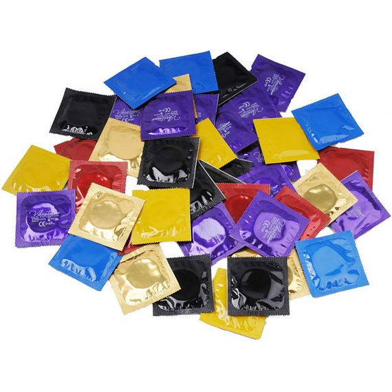 Презервативи Amor Vibratissimo XX ... L Fruit Color, 57 мм, 50 шт Sex Aura | Зображення 1