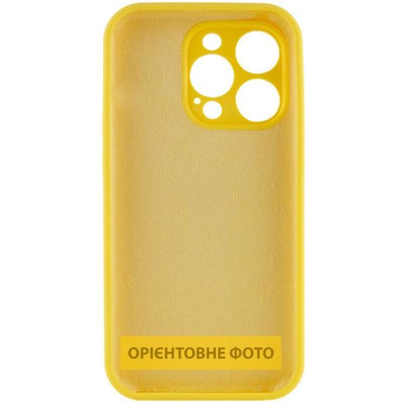Чехол Silicone Case Full Camera Protective (AA) NO LOGO для Apple iPhone 17 Air (6.5") Желтый / Yellow | Зображення 1