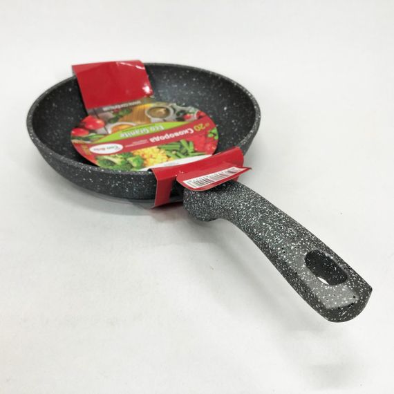 Сковорода Con Brio CB-2011 20 см, сковорода з антипригарним покриттям, сковорода зручна на кухню | Зображення 5