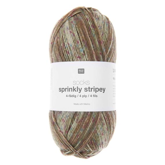 Rico Design Socks Sprinkly Stripey, 006 | Зображення 2