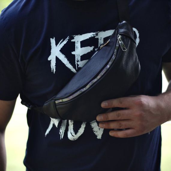 Бананка для хлопців, Сумка для походу бананка чоловіча, Бананка туристична Чоловіча легка KZ-63 | Зображення 2