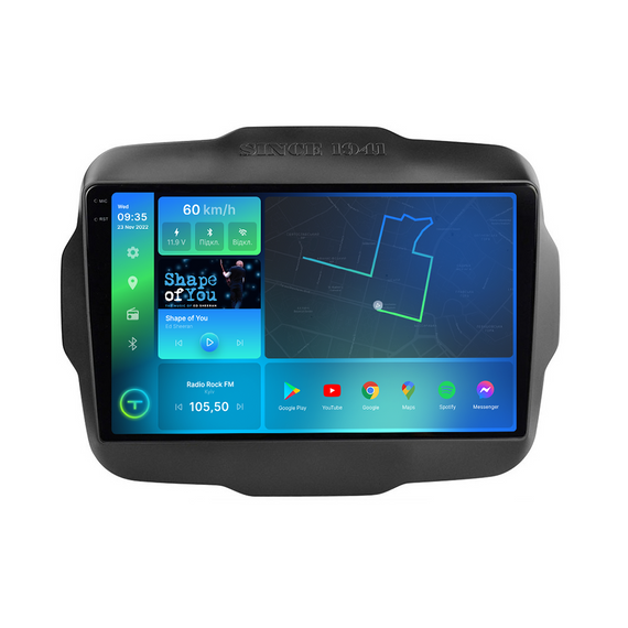 Штатна магнітола Torssen 2K Jeep Renegade 15-19 F9432 4G Carplay DSP | Зображення 1