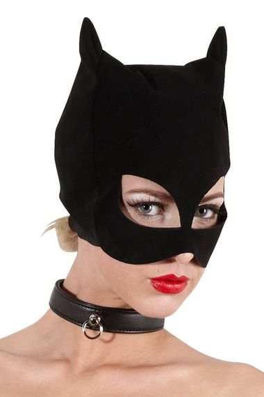 Маска кішечки Orion Bad Kitty Cat Mask 2490242 Чорна S/M/L