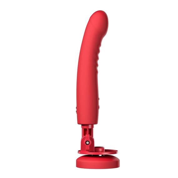Смарт-міні секс-машина Lovense Mission 2 Vibrating suction cup dildo, 6500 вібрацій/хв, Touch Sense | Зображення 1