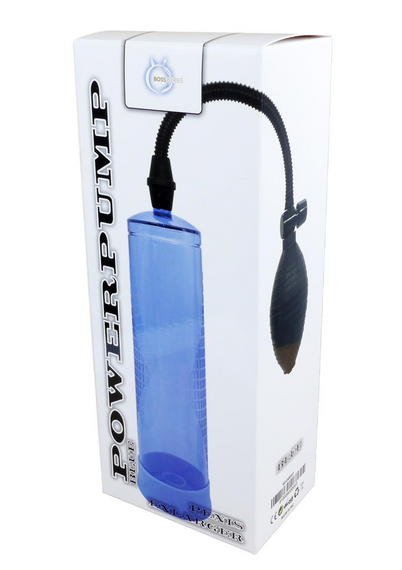 Вакуумная помпа Boss Series: Power pump - Blue, BS6000003 sexstyle | Зображення 1