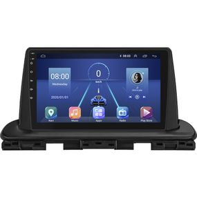 Штатная магнитола Lesko для Kia Cerato IV 2018-2021 экран 9" 4/32Gb 4G Wi-Fi GPS Top Киа Церато