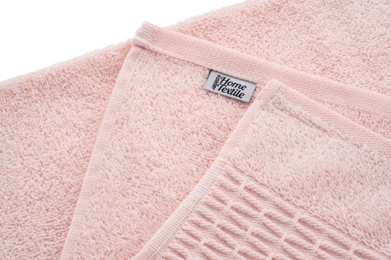 Набір рушників махрових Ardesto Lotus, 50х90см, 70х140см, 2шт, 100% бавовна, пудровий (ART2357PW) | Зображення 6