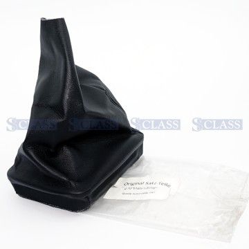 Пыльник кулисы с рамкой кож.зам. черный Mercedes Benz W210, Турция, МКП210,