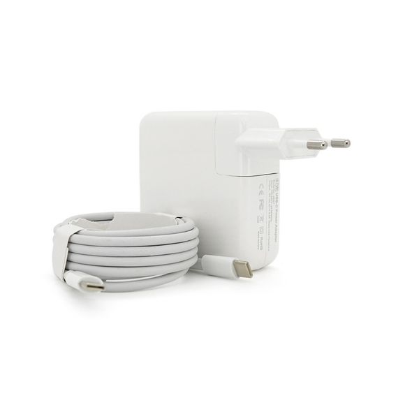 Блок живлення MERLION для ноутбука Apple MacBook USB-C 20.3V 3.3A (67 Вт)