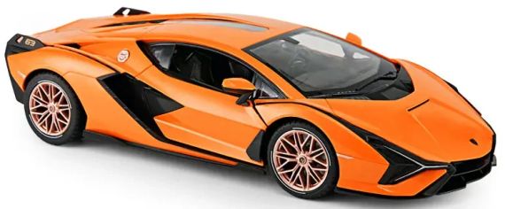 Машинка Rastar Lamborghini Sian (97760) на радіокеруванні. 1:14. Помаранчевий | Зображення 2
