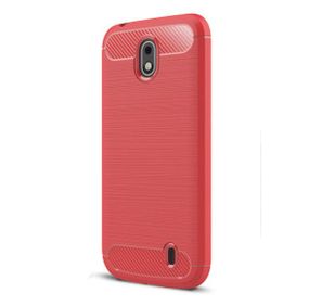 Чехол PRIMO Carbon Fiber Series для Nokia 1 Dual Sim - Red