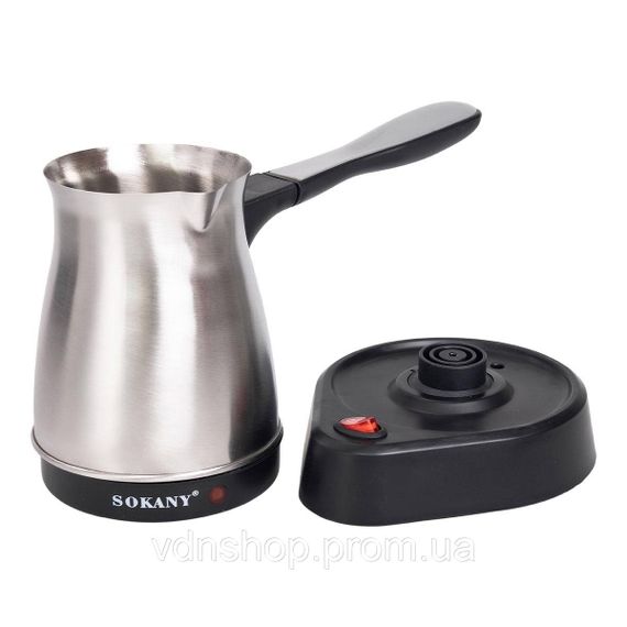 Электротурка Sokany кофеварка для дома 500 мл SK-214 | Зображення 5
