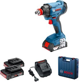 Гайковерт ударный Bosch GDX 180-Li, аккум., 2х18 В, 180 Нм, M6-M14, 1.1кг, кейс (0.601.9G5.223)