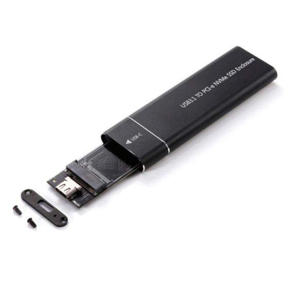 Карман внешний для M2 NVMe жесткого диска SSD, 10Гбс, USB 3.1 Type-C | Зображення 1