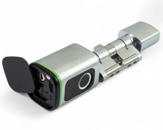456862 Розумний замок Bluetooth на сердечник для дверей Tervix Pro Line Smart door Lock BT | Зображення 4