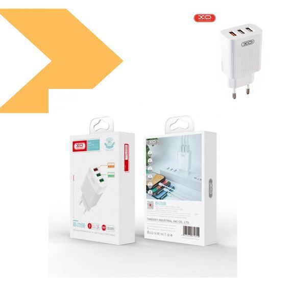 Швидкий зарядний пристрій QC3.0 3USB 3A USB+MicroUSB XPRO L72 (MAW-41623_225) | Зображення 1