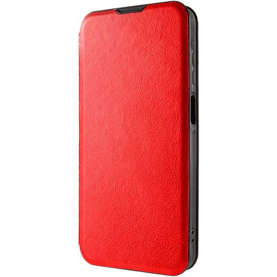 Шкіряний чохол-книжка Belora для Motorola Moto G17 Red