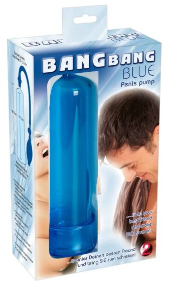 Помпа для пениса BANG BANG (синяя) sexstyle | Зображення 4