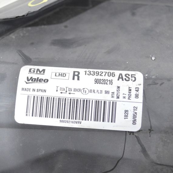 Фара права Opel Corsa D 2011-2014 рестайлінг Фара передня права Опель Корса Д 13392706 | Зображення 5