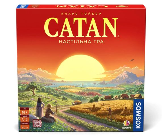 Настільна гра CATAN (Settlers of Catan) (українське видання)