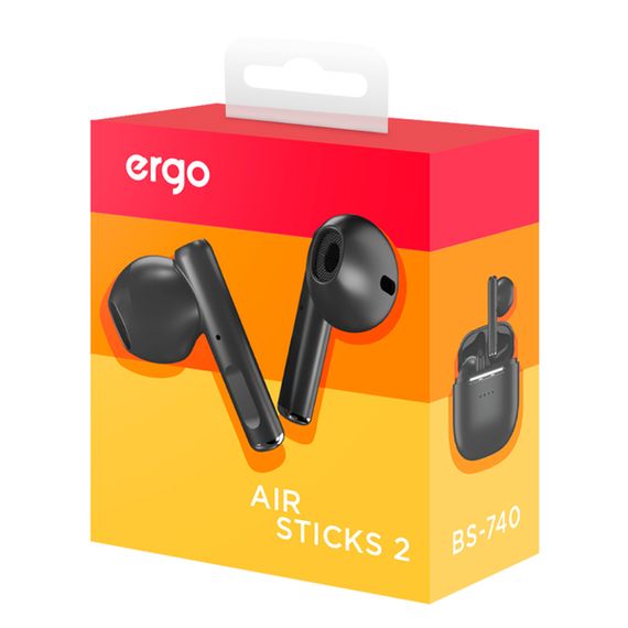 Гарнітура ERGO BS-740 Air Sticks 2 Black | Зображення 7