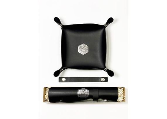 Лоток для кубиків D20 (чорний) (Dice tray D20 black) | Зображення 2