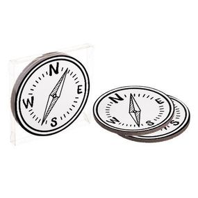 Підставки під гаряче Coaster Компас (корок) 10 см