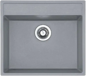 Кухонна мийка Fabiano Quadro 56x51 Grey Metallic 8221.301.0788