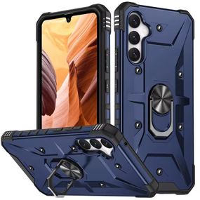 Ударопрочный чехол Pathfinder Ring для Samsung Galaxy S23 FE Синий / Navy