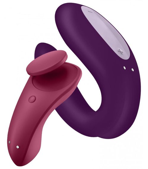 Набор Satisfyer Partner Box 1 (вибратор для пар Double Joy + вибратор в трусики Sexy Secret) Sex Aura | Зображення 2