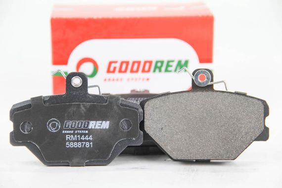 Колодки передні гальмівні Dedra/Tempra/Tipo/Uno 86-02, GOODREM (RM1444) | Зображення 1