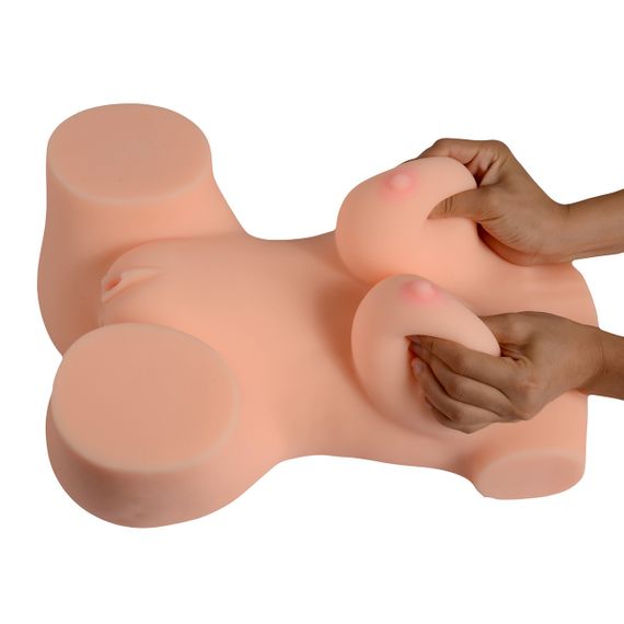 Реалістичне тіло торс Anica Solid Silicone Sexy Doll L анус-вагіна без вібрації тілесний Sex Aura | Зображення 3