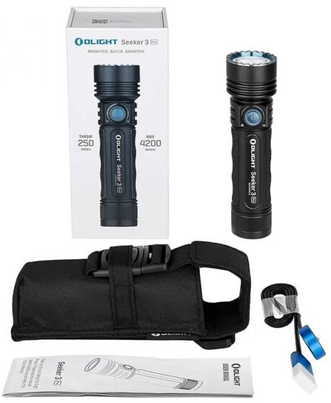 Ліхтар Olight Seeker 3 Pro Black | Зображення 7