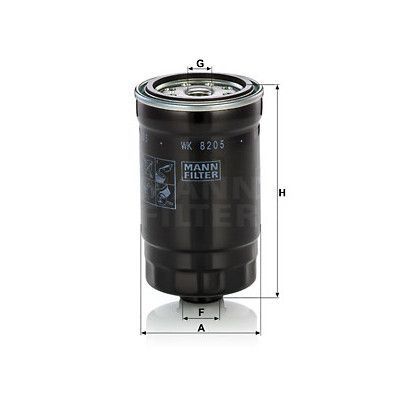 Фильтр топливный Mann WK8205
