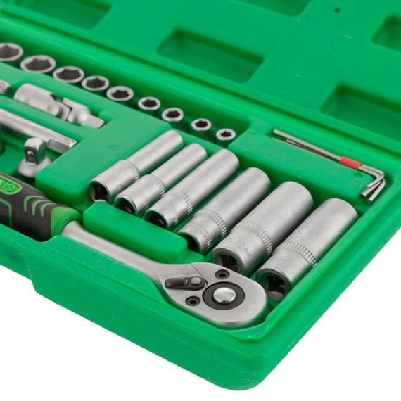 Набір інструментів 36 од., 1/4" INTERTOOL ET-6036SP | Зображення 5